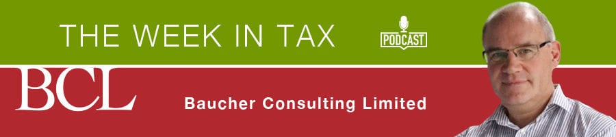 Tax podcast, Terry Baucher